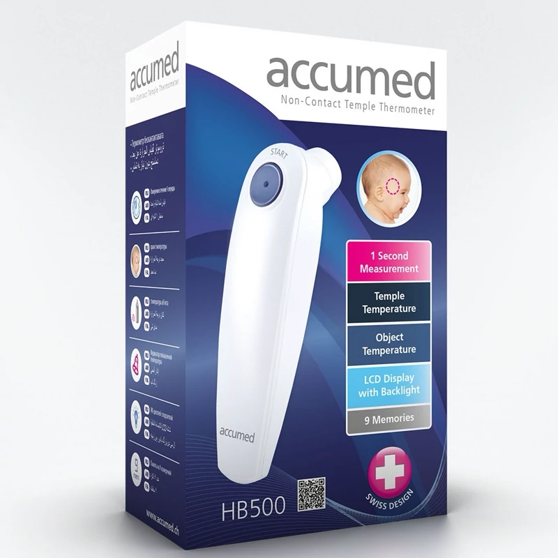 تب سنج غیر تماسی اکیومد مدل accumed HB500